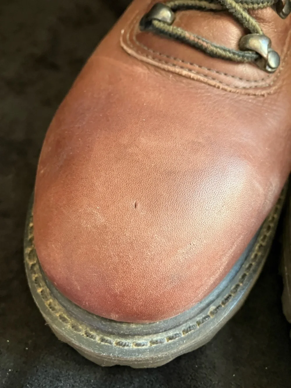 Red Wing Steel Toe Work Boots Men’s 7.5/Women’s 9.5 Safety Oil Resistant Leather